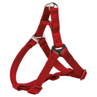 Premium One Touch Harness,XS-S:30-40cm/10mm,red Premium One Touch Harness,XS-S:30-40cm/10mm,red
